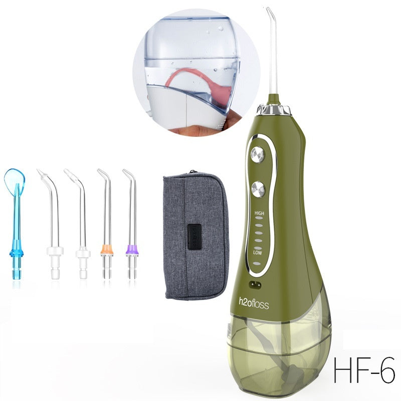 Portable Dental Water Flosser - Dental Cleaner 3 Pressure Modes OralSavvy