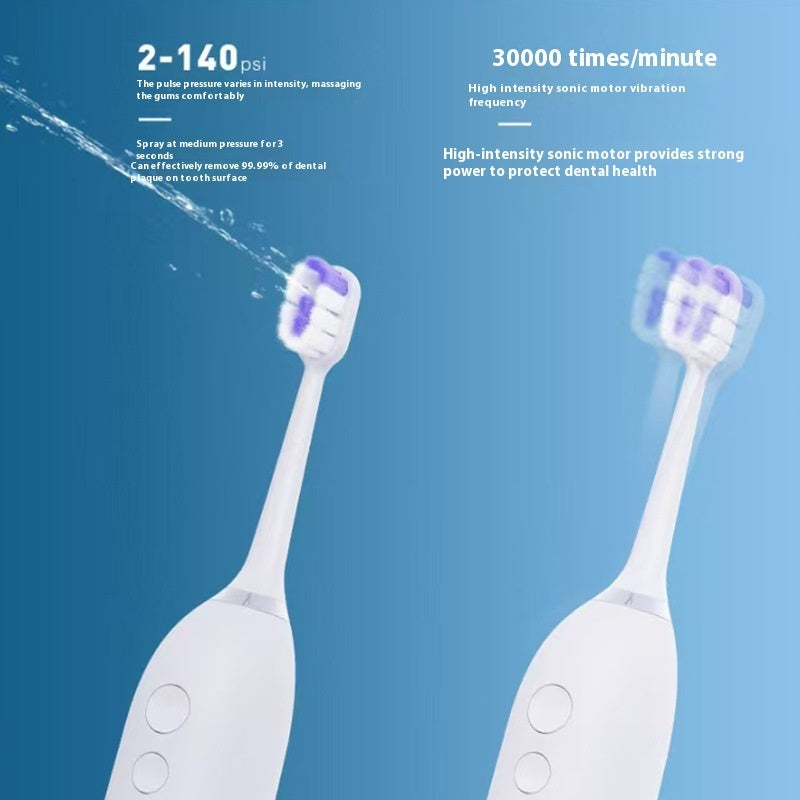 Electric Toothbrush with Water Flosser 2-in-1 – Sonic Cleaning & Flushing for Superior Oral Care OralSavvy