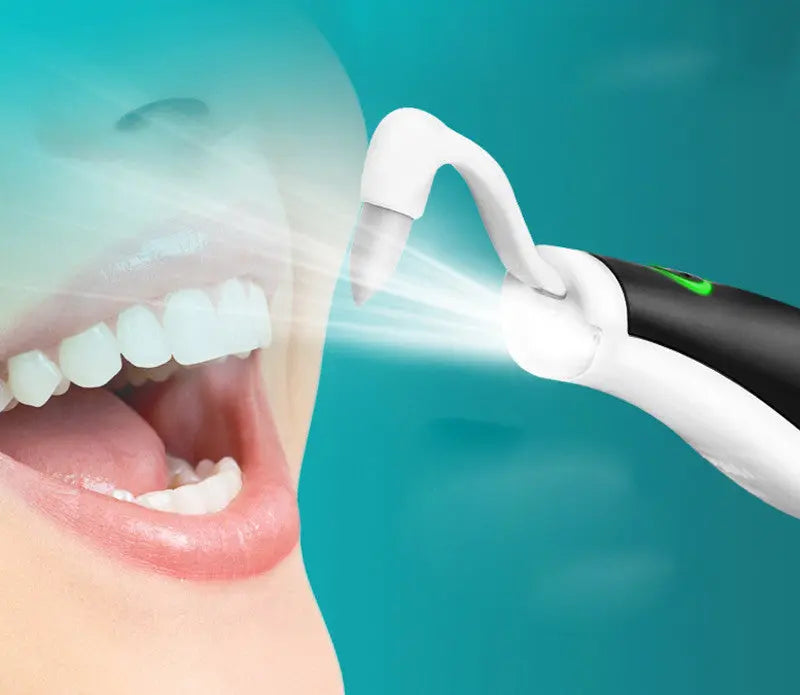 Plaque Remover for Teeth, Teeth Cleaning Kit with Ultrasonic Tooth Cleaner and Dental Tools OralSavvy