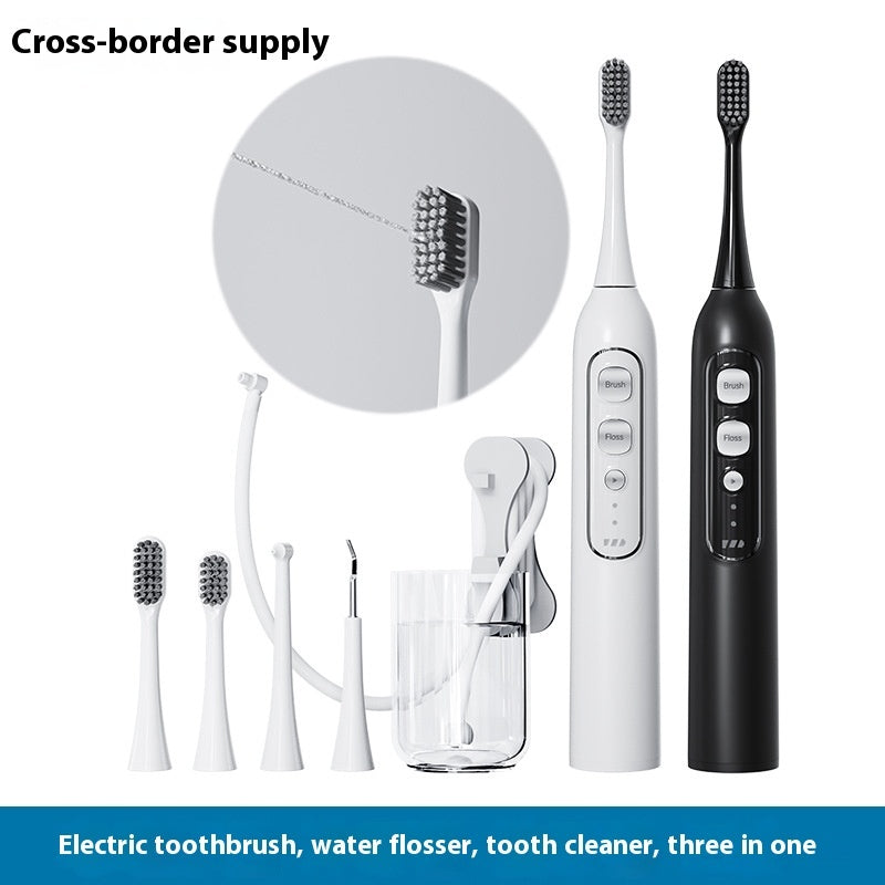 Three-in-one Waterproof Smart Electric Toothbrush Oral Irrigator OralSavvy