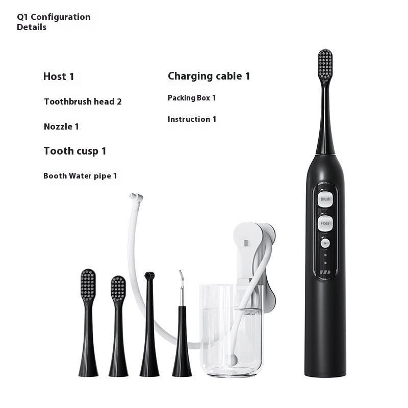 Three-in-one Waterproof Smart Electric Toothbrush Oral Irrigator OralSavvy