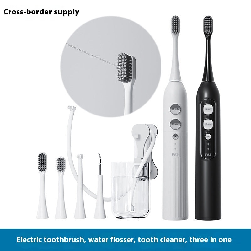 Three-in-one Waterproof Smart Electric Toothbrush Oral Irrigator OralSavvy