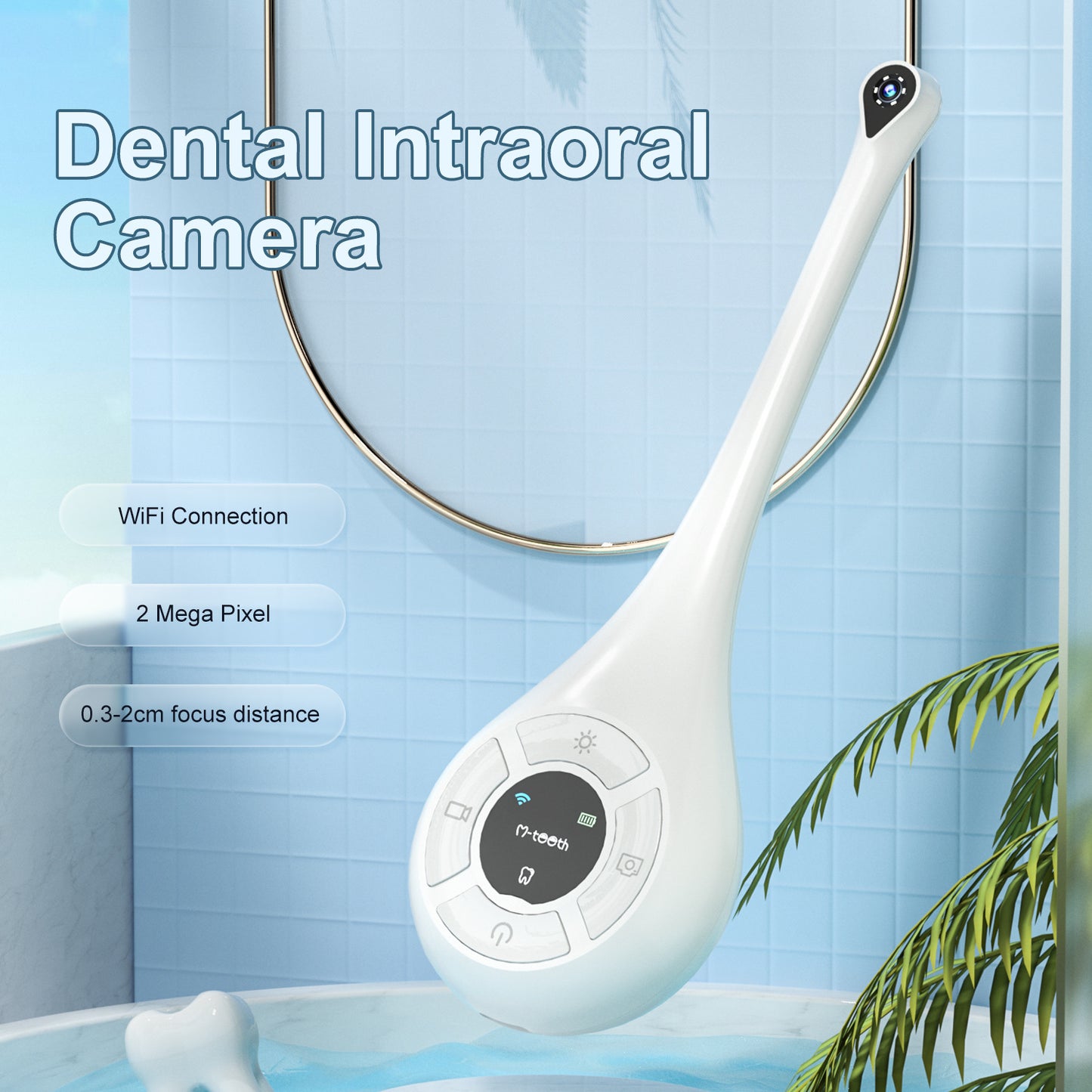 Intelligent HD Visual Dental Mirror Oral Endoscope Dental Inspection Instrument