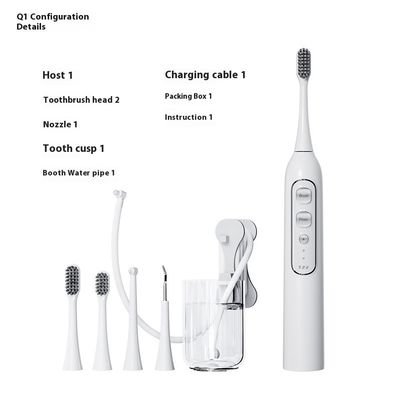 Three-in-one Waterproof Smart Electric Toothbrush Oral Irrigator OralSavvy