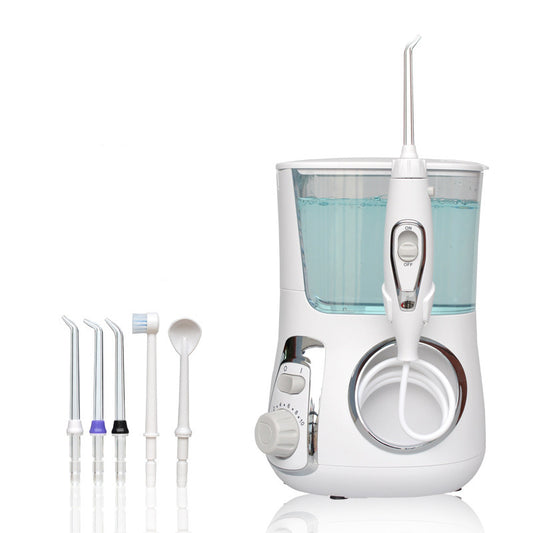 Water Dental Flosser for Teeth/Braces,10 Pressure Levels, 8 Water Jet Tips for Family