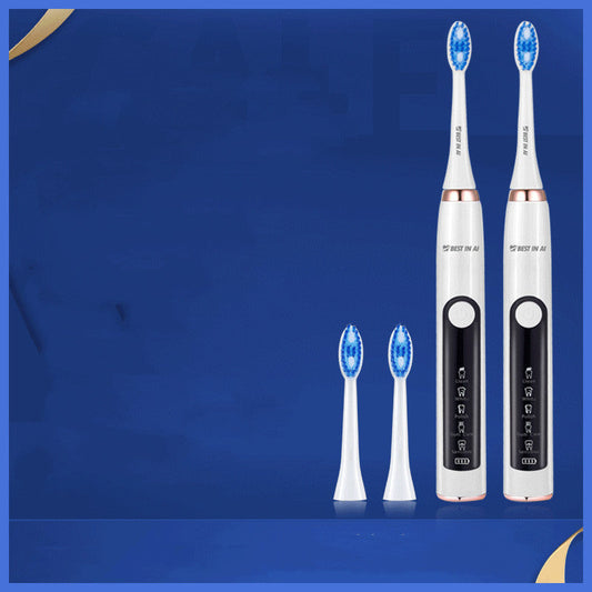 Sonic Electric Toothbrush for Adults and Kids - Rechargeable Electric Toothbrush OralSavvy