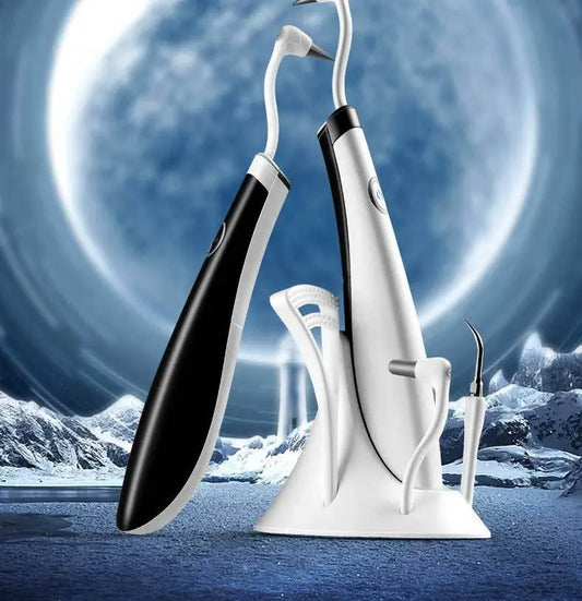Plaque Remover for Teeth, Teeth Cleaning Kit with Ultrasonic Tooth Cleaner and Dental Tools OralSavvy