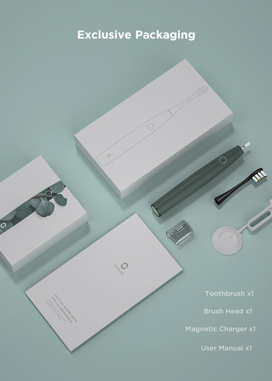 Electric Toothbrush with Three Quick Charging Modes and Low-Noise Operation OralSavvy