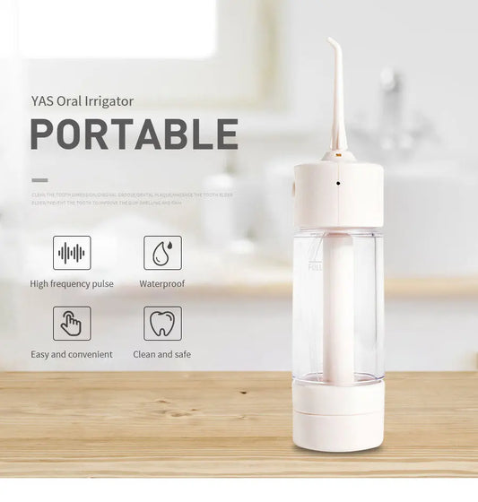 Pneumatic Water Dental Floss Portable - Oral Irrigator OralSavvy
