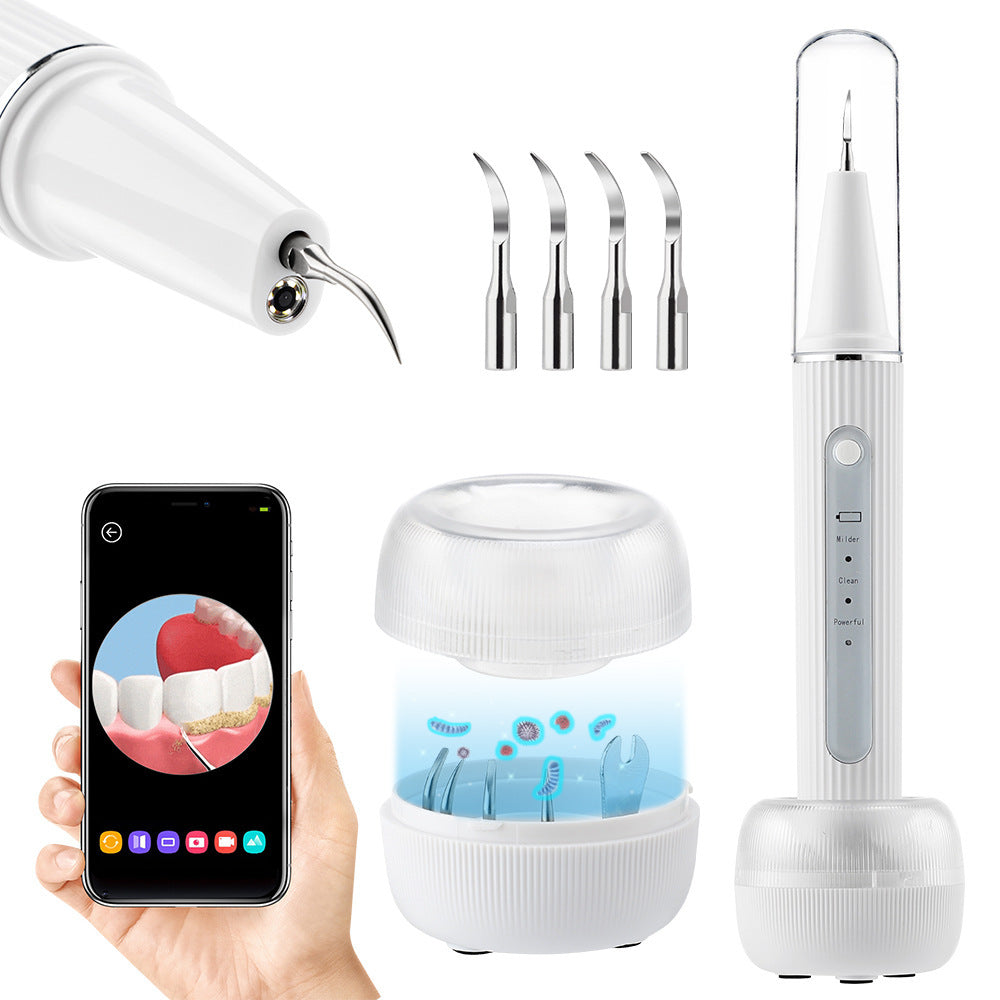 Visual Ultrasonic Removal Of Dental Calculus Best Vibrating Flosser OralSavvy