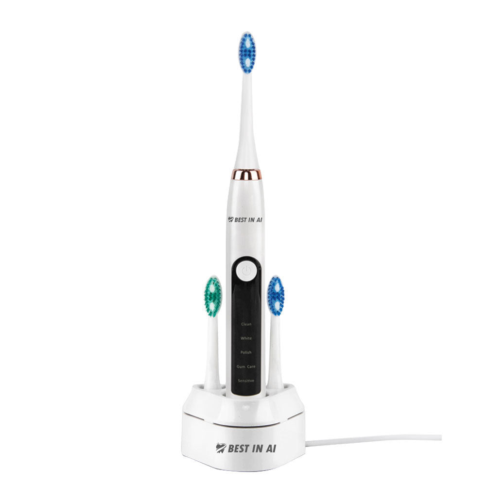 Sonic Electric Toothbrush for Adults and Kids - Rechargeable Electric Toothbrush OralSavvy