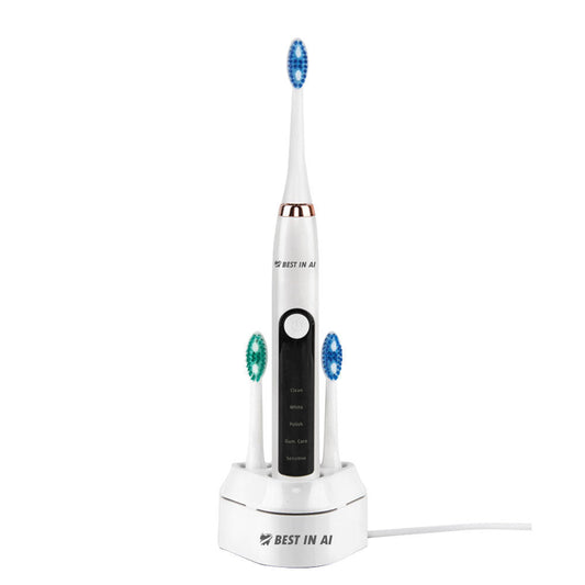 Sonic Electric Toothbrush for Adults and Kids - Rechargeable Electric Toothbrush OralSavvy