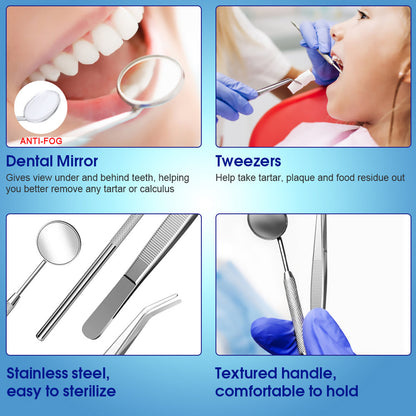 Plaque Remover for Teeth, Electric Tooth Cleaner Tartar Remover for Teeth with LED Light OralSavvy