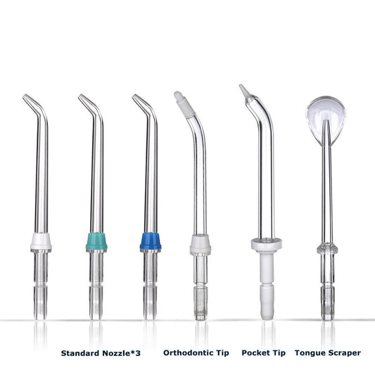 Mornwell Countertop Electric Water Jet Flosser IPX7 Waterproof OralSavvy