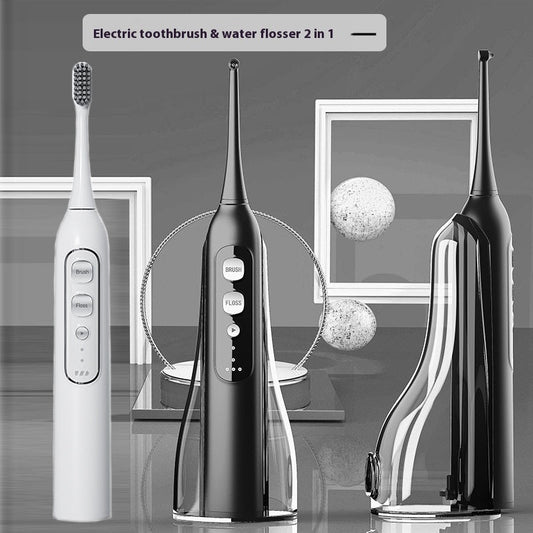 Three-in-one Waterproof Smart Electric Toothbrush Oral Irrigator OralSavvy
