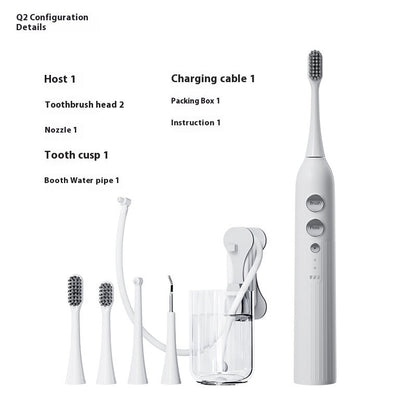Three-in-one Waterproof Smart Electric Toothbrush Oral Irrigator OralSavvy