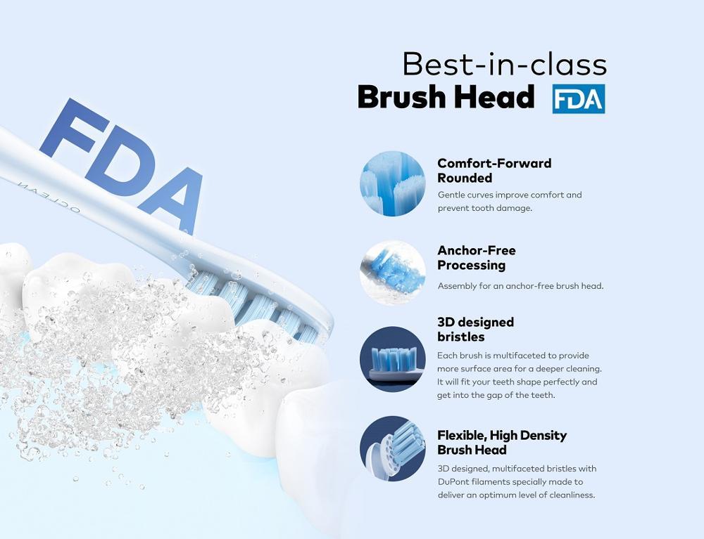 OralSavvy Electric Toothbrush IPX7 Waterproof 3 Modes - Chargieable Ultrasonic Automatic OralSavvy